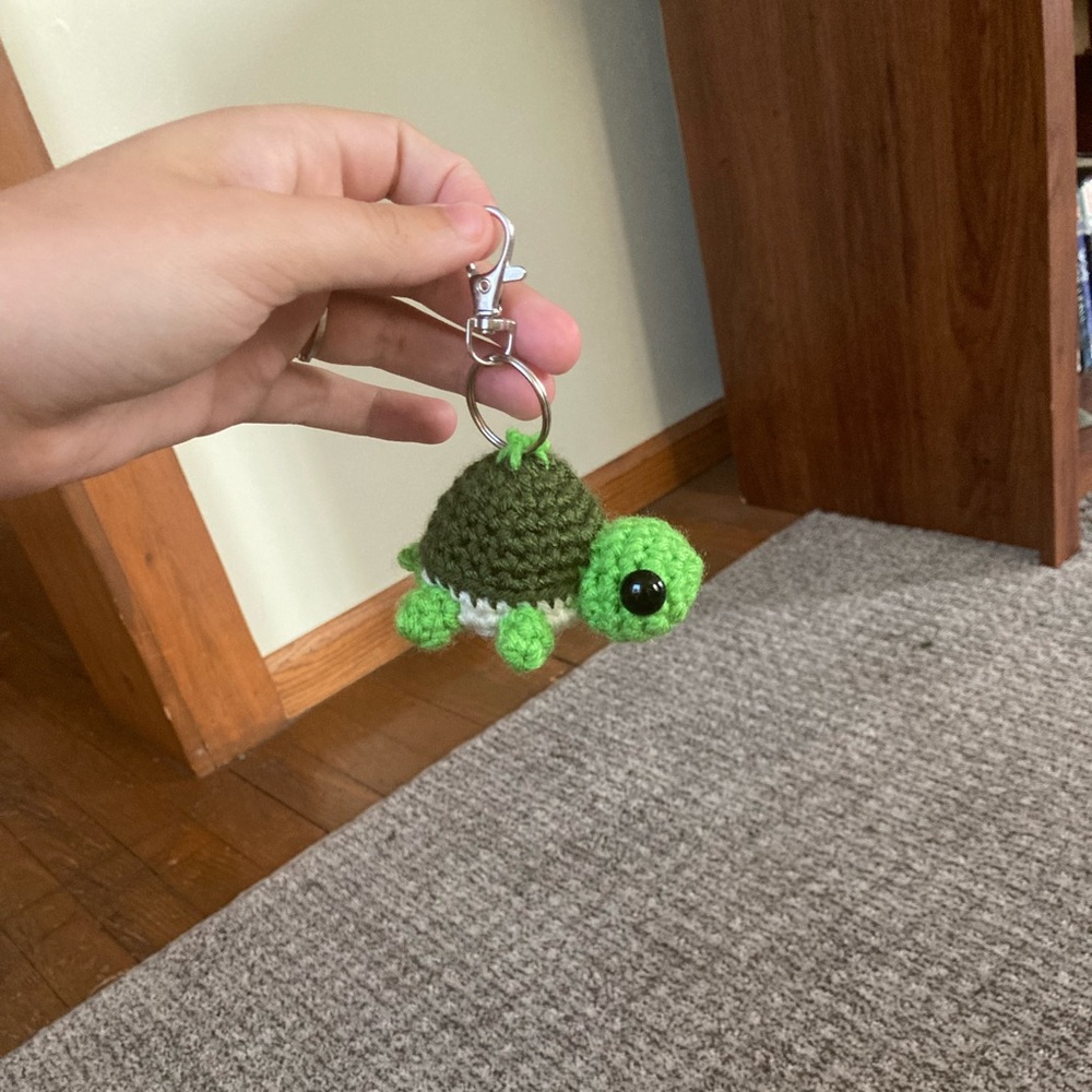 Turtle keychain